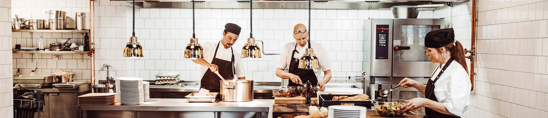 Chefs in Kitchen